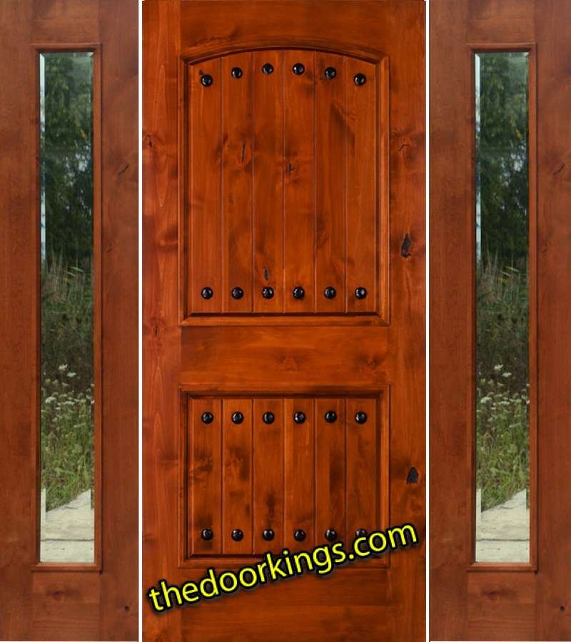 sw62 knotty alder with two bevel sidlites